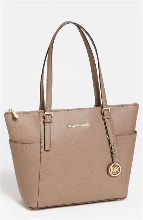 michael kors jet set totte|michael kors bag with airplanes.